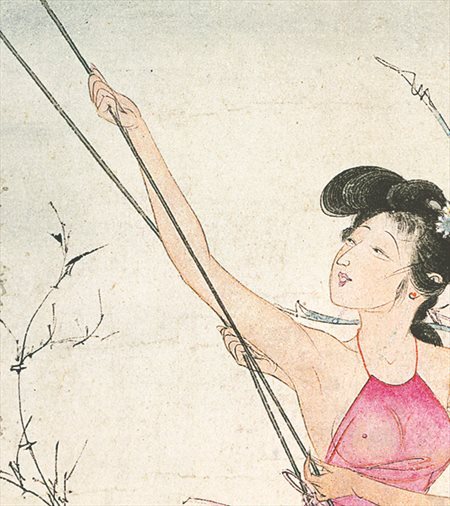 平邑-胡也佛的仕女画和最知名的金瓶梅秘戏图